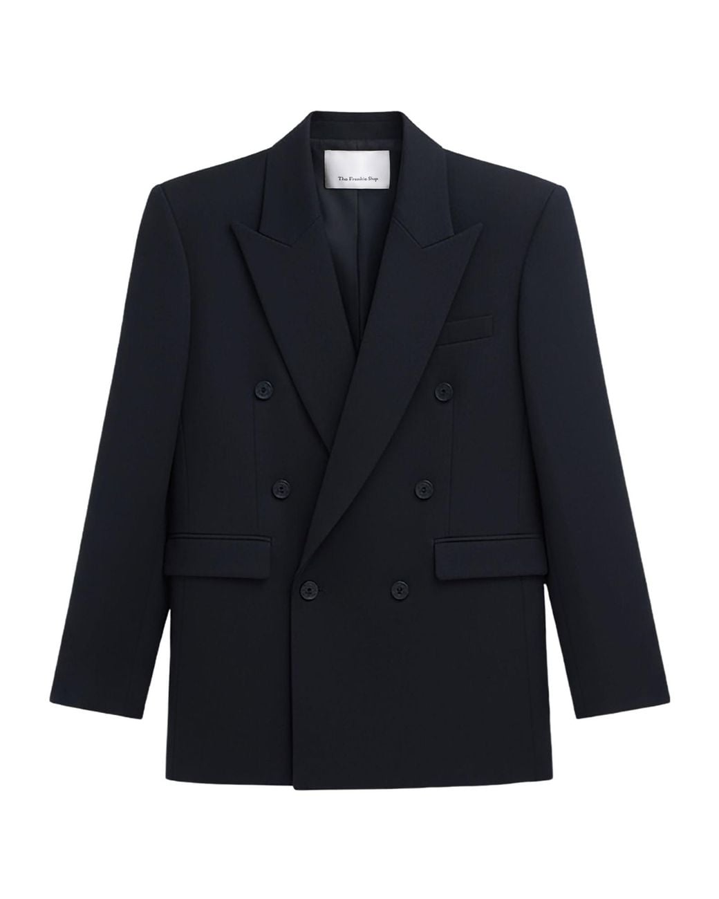 Frankie Shop Blue Monterey Structured Blazer