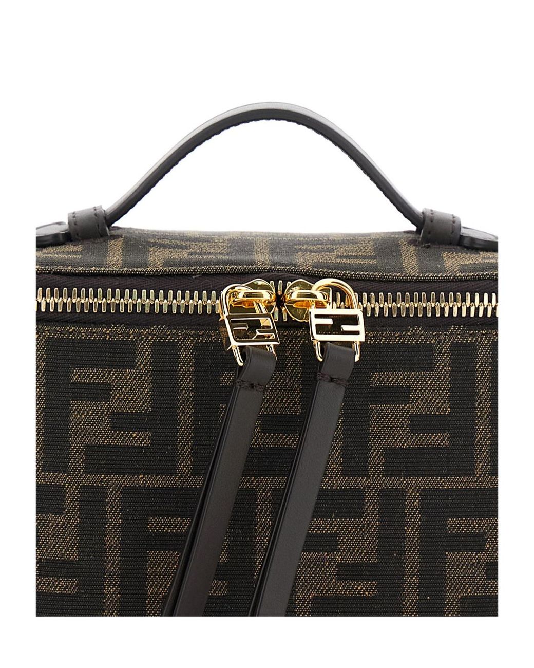 Fendi Black Vanity Jacquard Ff