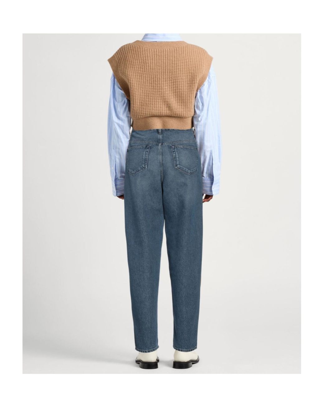 Isabel Marant Blue Tapered Jeans