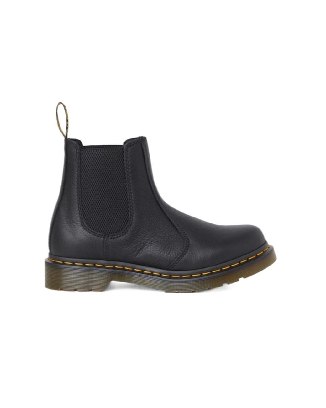 Dr. Martens Black 2976 Round-Toe Chelsea Boots