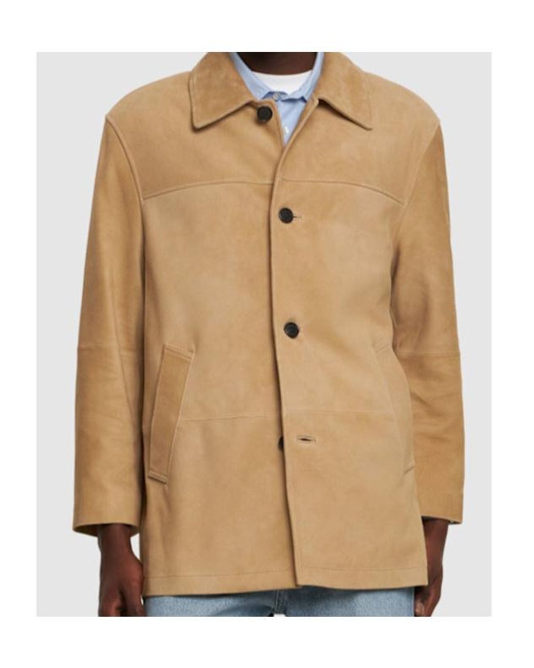 DUNST Natural Suede Jacket for men