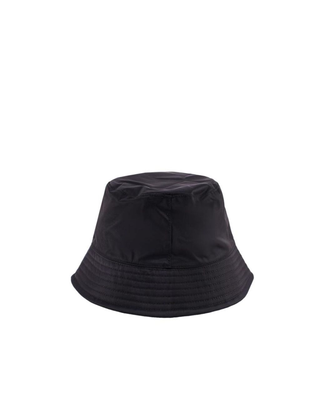 Palm Angels Blue Logo-Detailed Bucket Hat