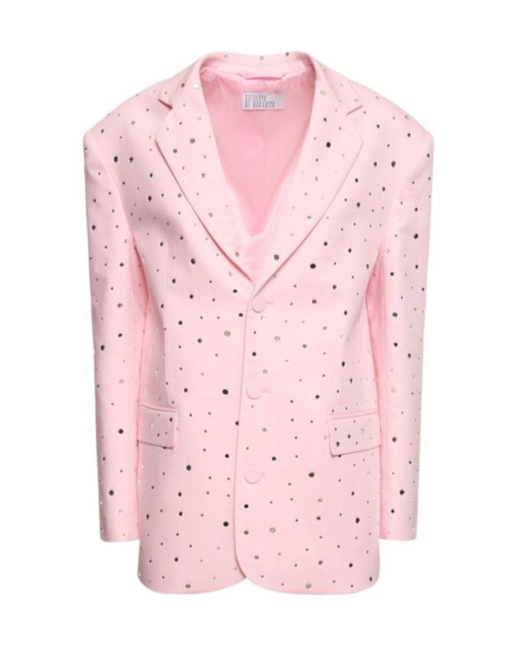 GIUSEPPE DI MORABITO Pink Single-Breasted Long Sleeve Suit Jacket