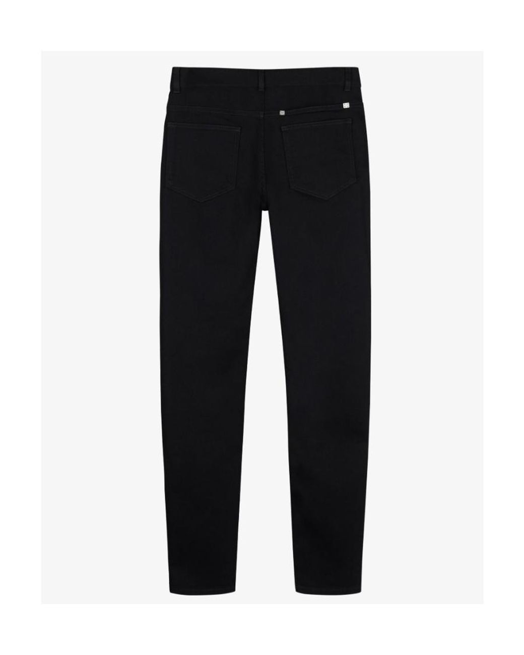Givenchy Black Destroyed Slim Fit Jeans for men