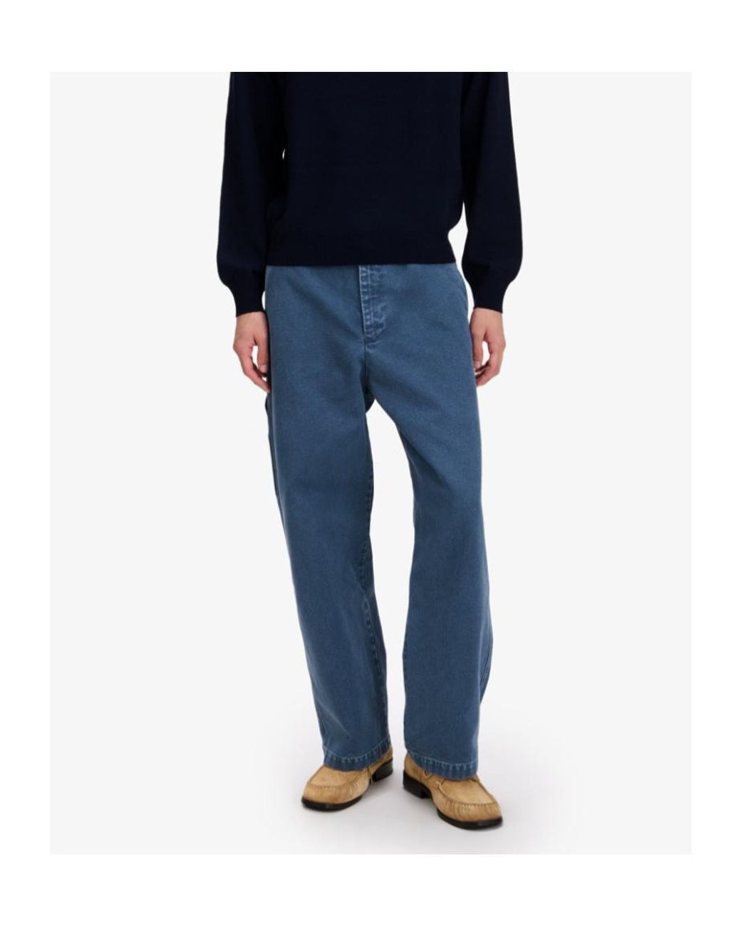 A.P.C. Blue Dan Carpenter Workwear Jeans for men
