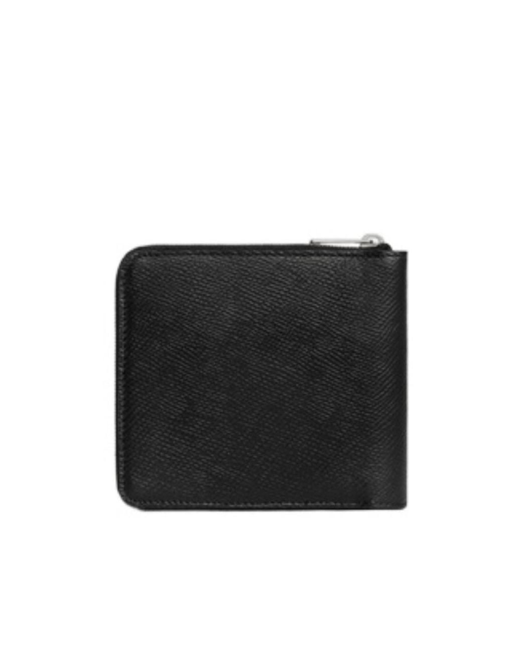 Céline Black Zipped Bi-Fold Wallet for men