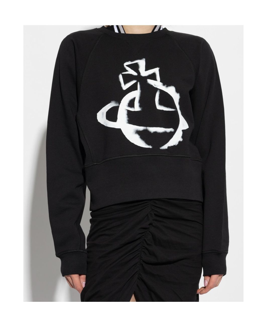 Vivienne Westwood Black Crewneck Knitted Jumper