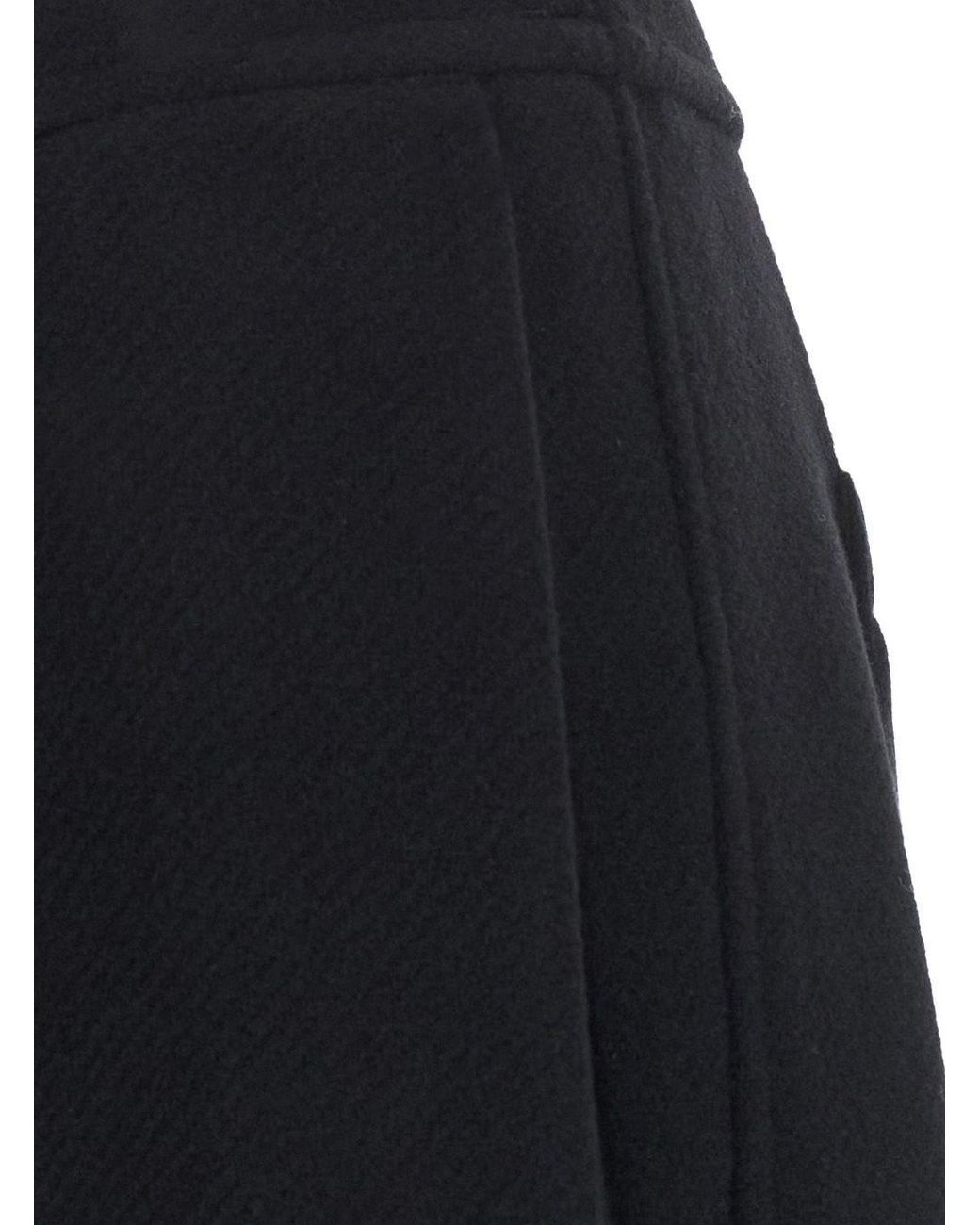 Wooyoungmi Black Drawstring Tech Pants for men
