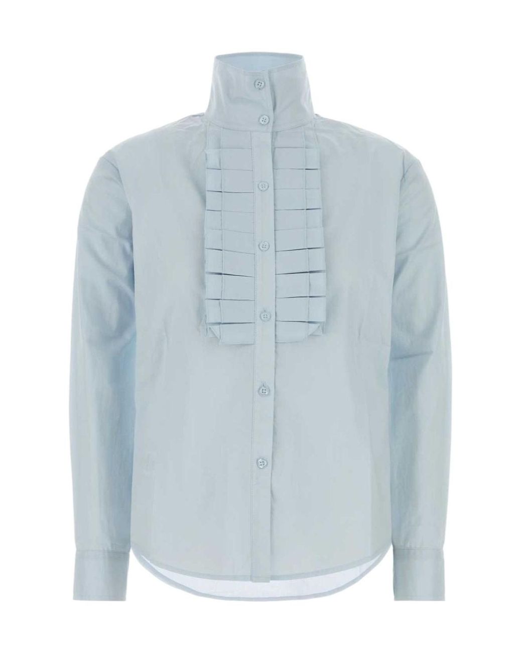 GIMAGUAS Blue Chris Pleated Front Shirt