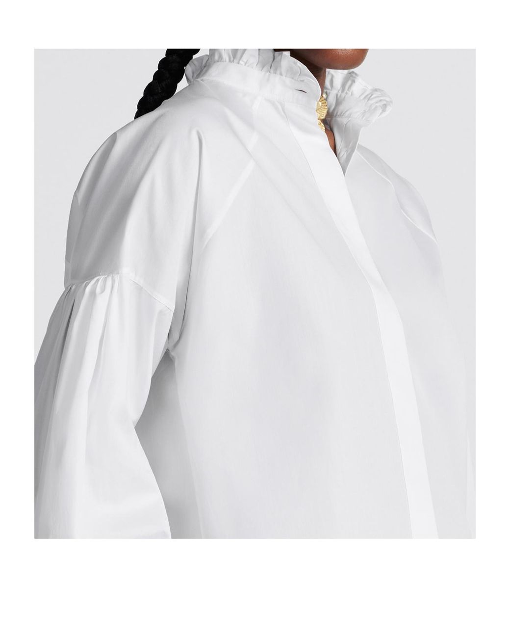 Dior White Blouse
