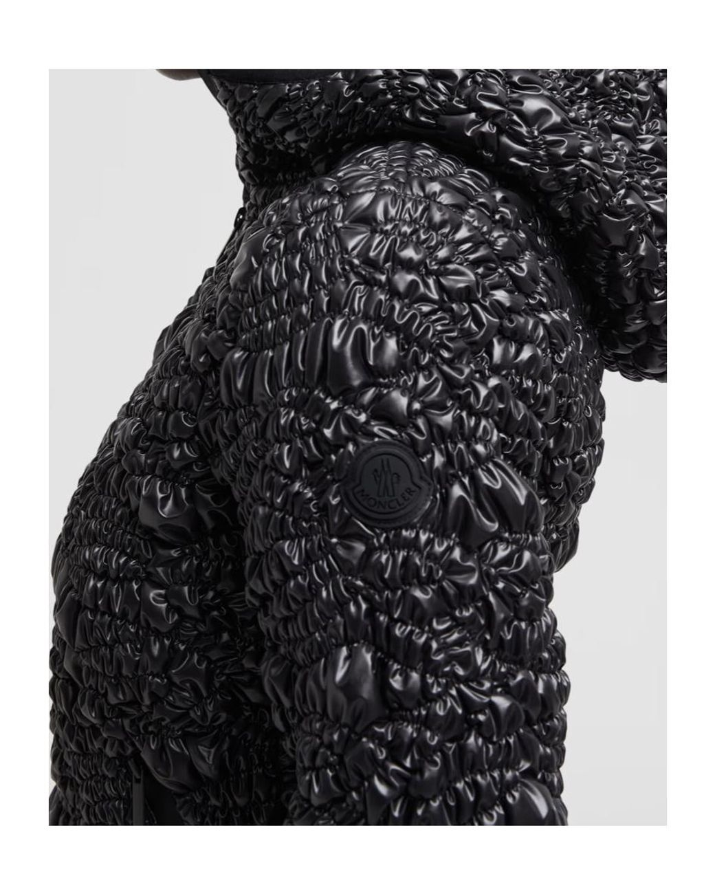 Moncler Black Champraz Short Down Jacket