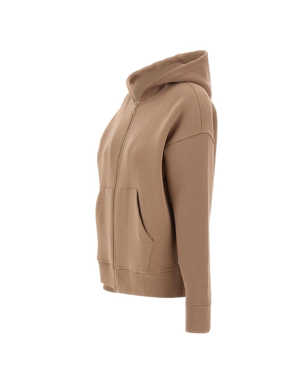 Max Mara Gray 'S Julia Zip-Up Long-Sleeved Hoodie