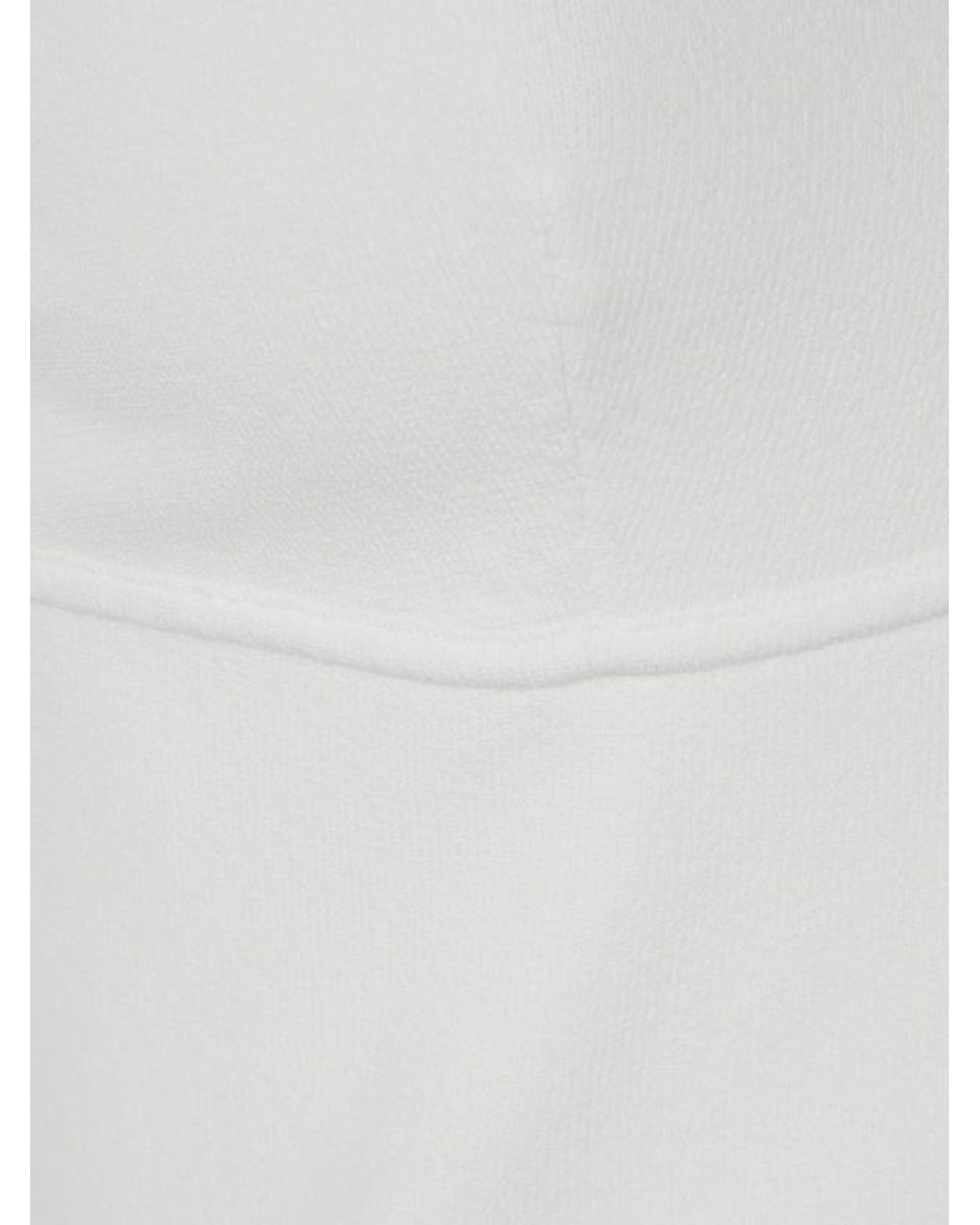 Max Mara White Armida1234 V-Neck Sleeveless Top