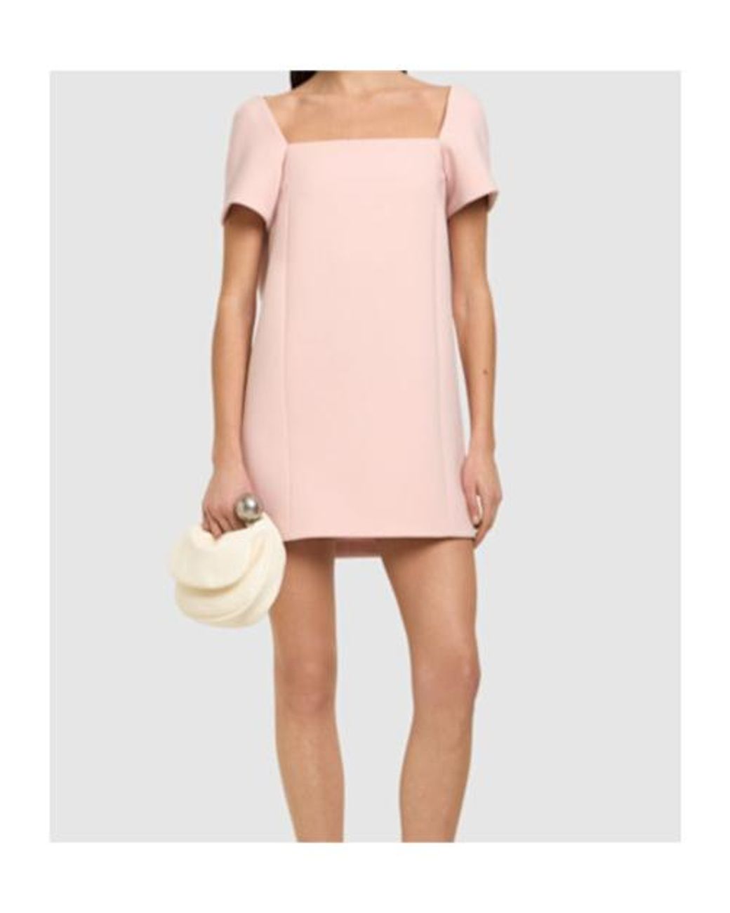 Khaite Pink Short Sleeve Dress
