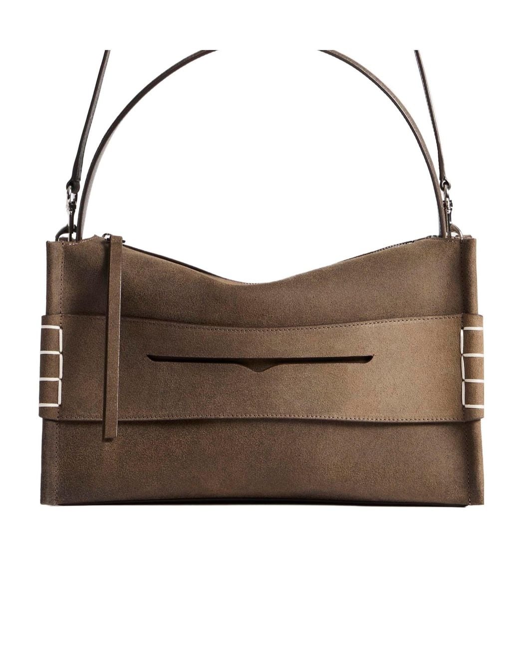 J.W. Anderson Gray Medium Loafer Shoulder Bag