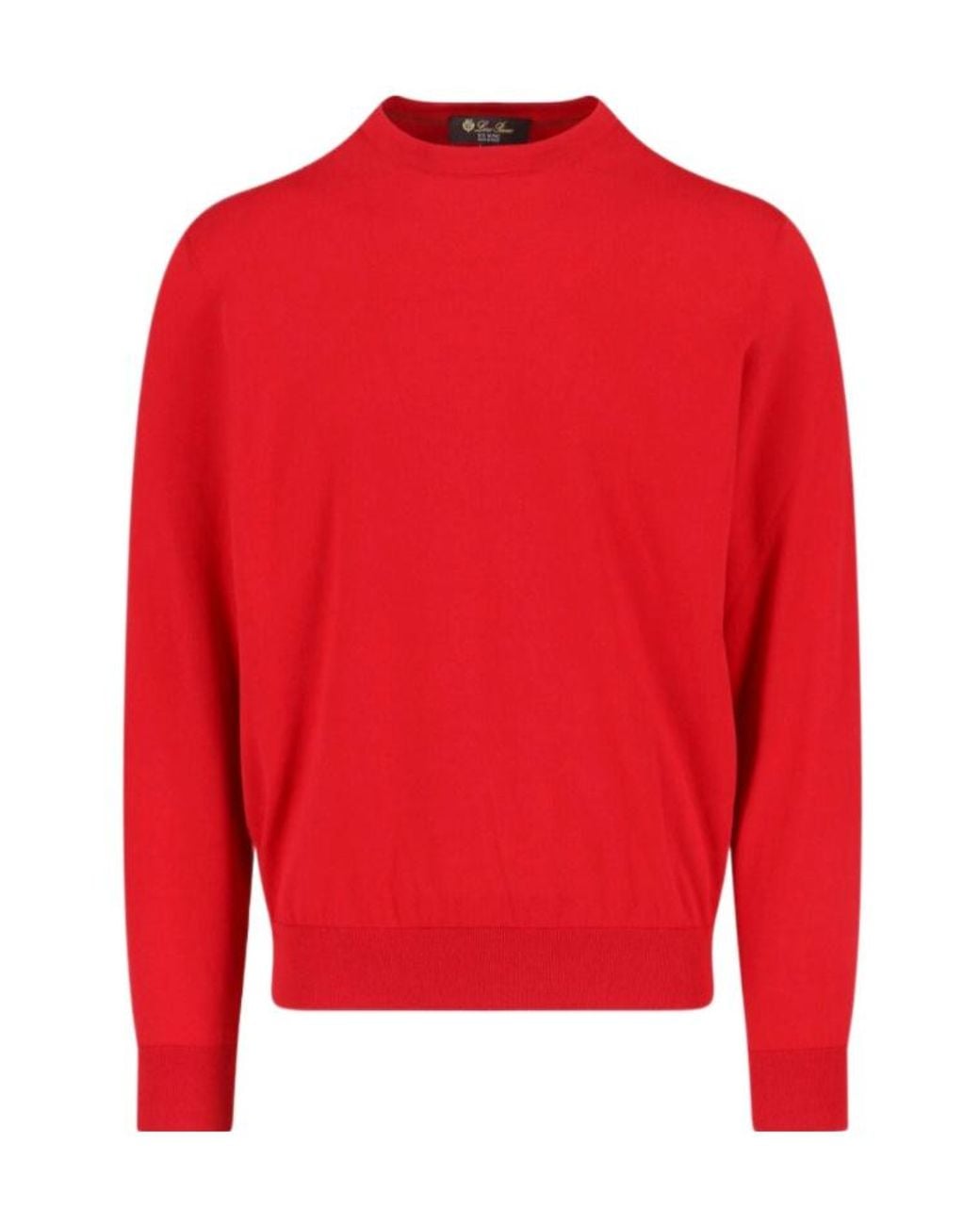 Loro Piana White Long-Sleeved Knitwear for men