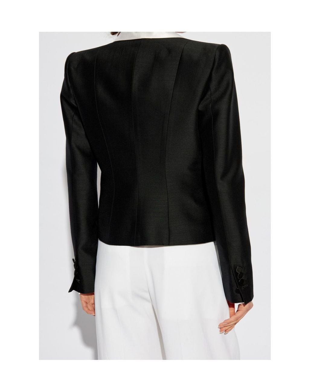 DSquared² Black Bow Detailed Jacket