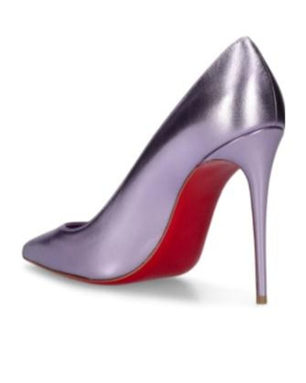 Christian Louboutin Purple Kate Pointed High Heels