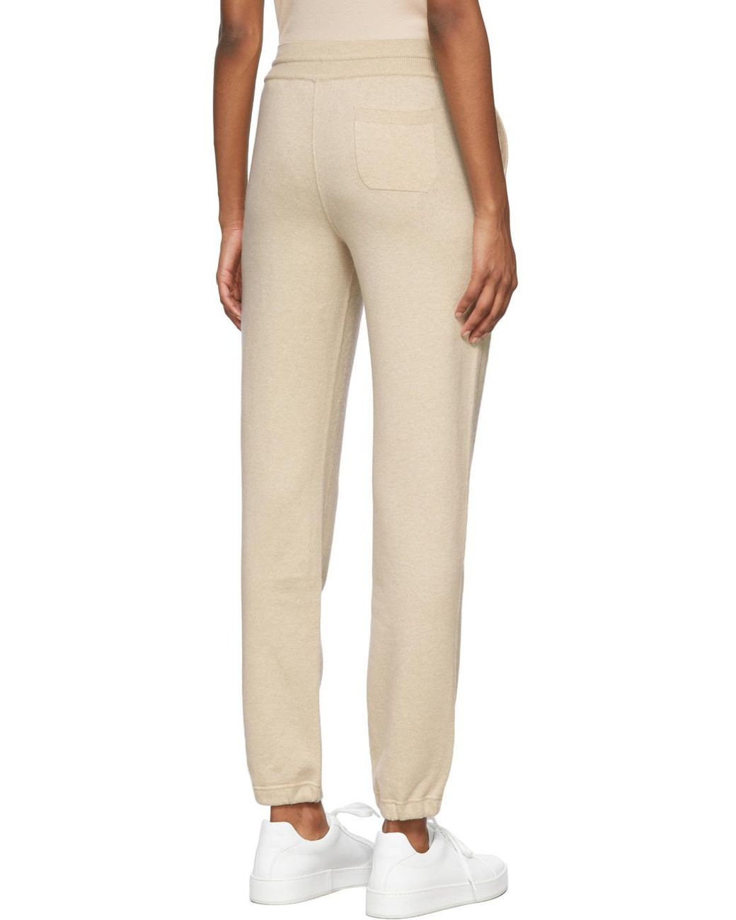 Loro Piana Natural Merano Drawstring Track Trousers