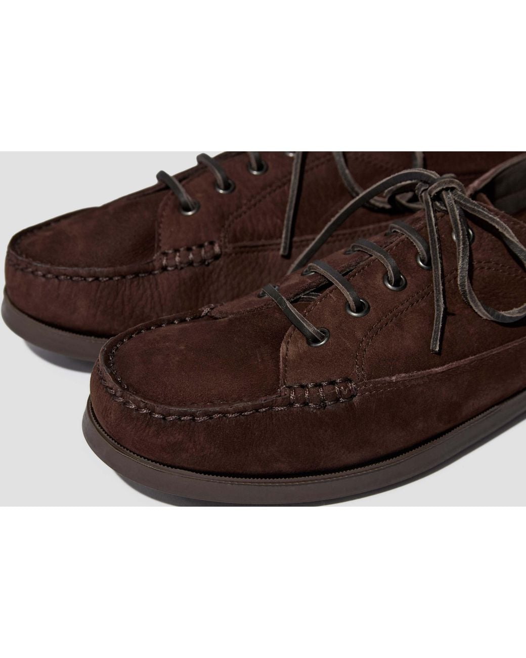Paraboot Brown Lace-Up Casual Shoes for men