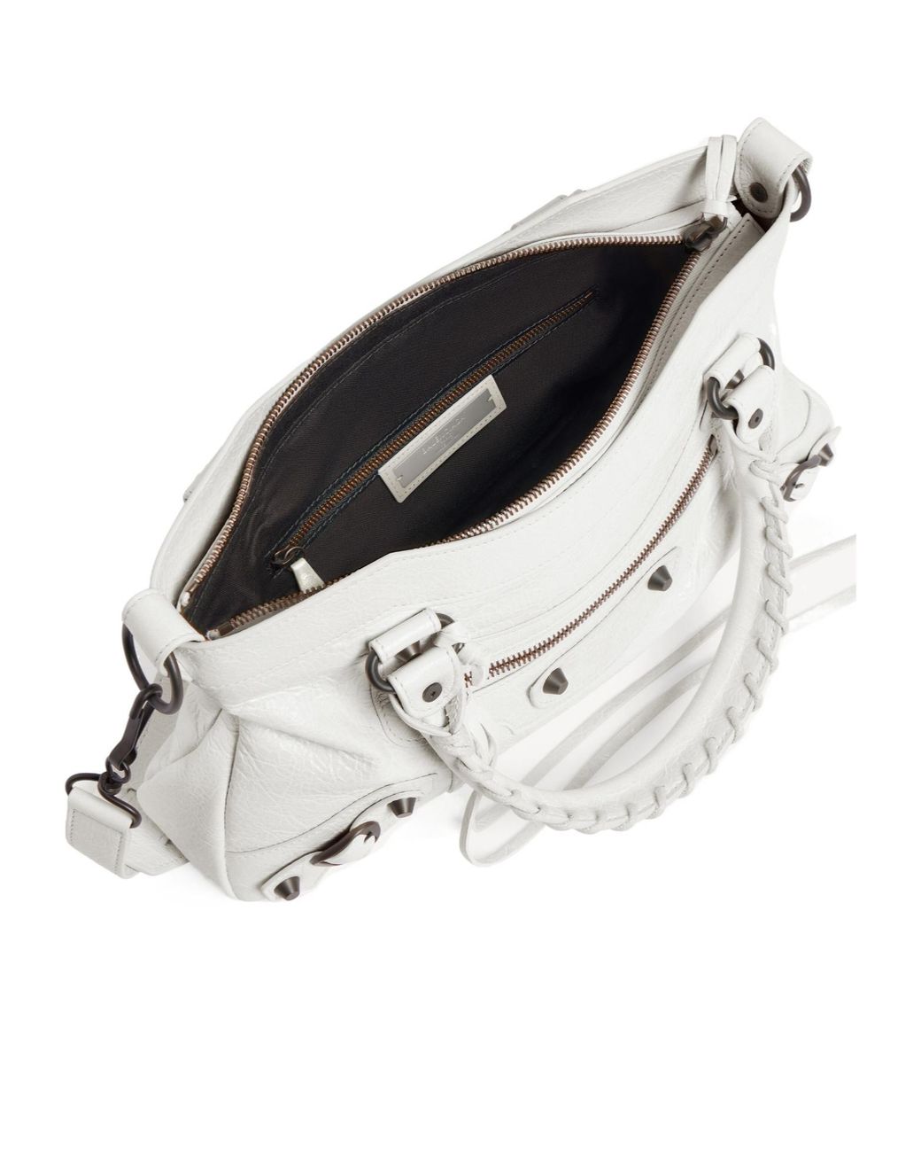 Balenciaga White Le City First Bag