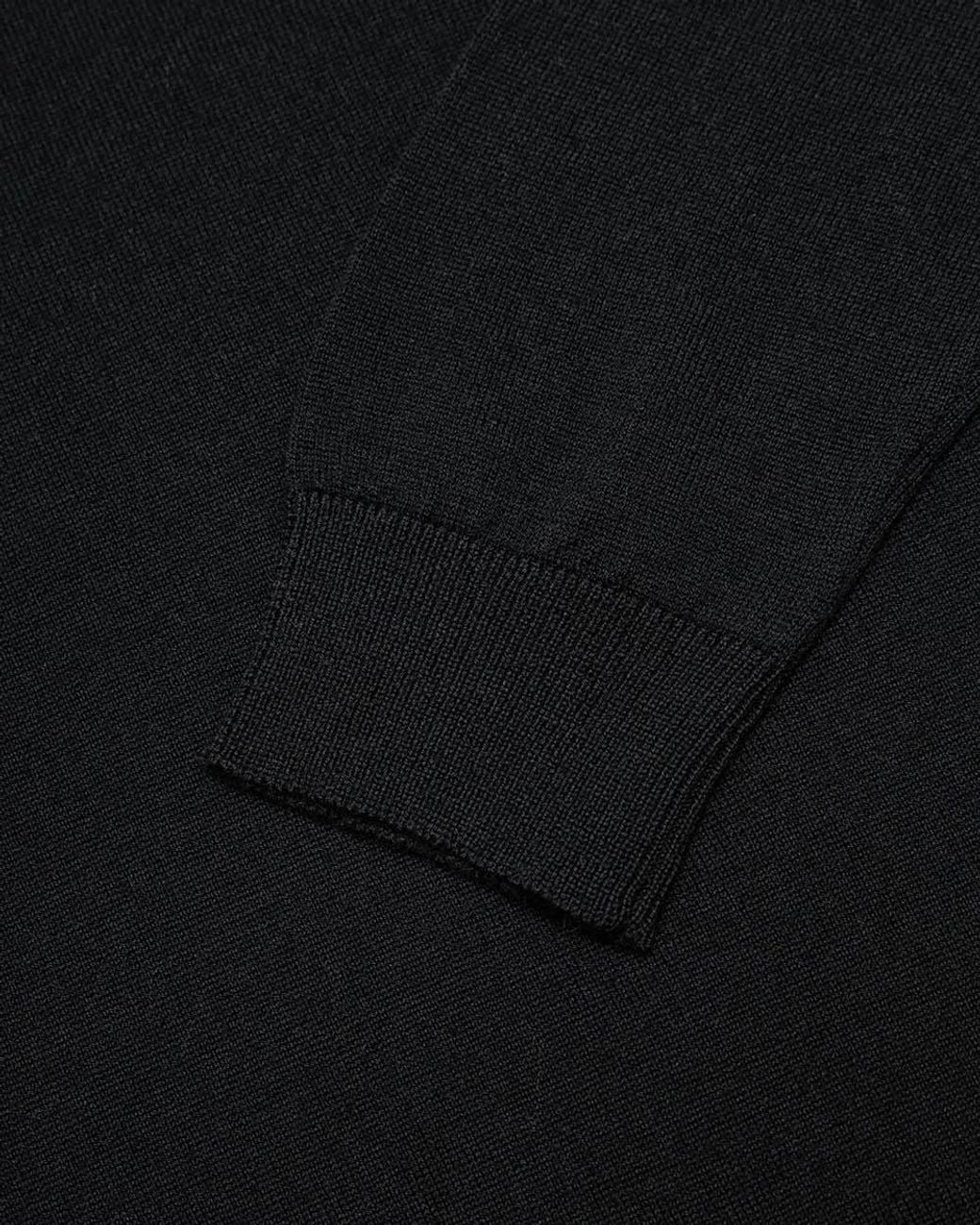 Weekend by Maxmara Black Round-Neck Long-Sleeved Pullover