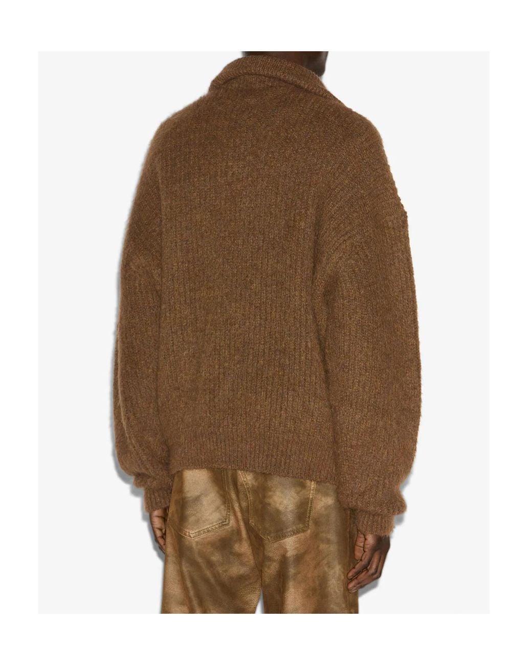 Isabel Marant Brown Dinan Sweater for men