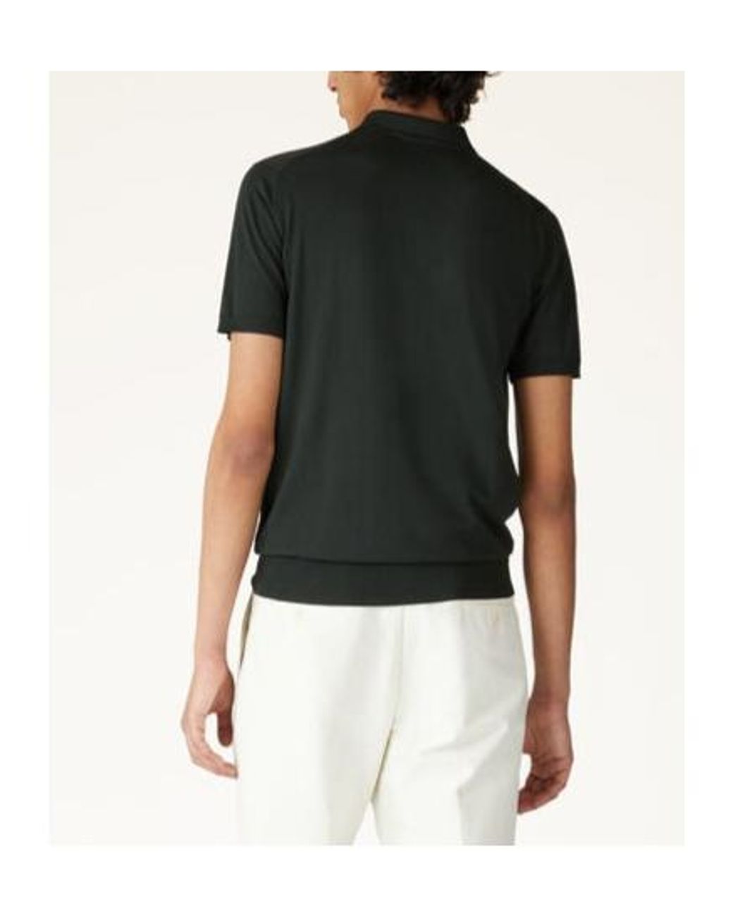 Loro Piana Green Wish Short-Sleeved Polo Shirt for men