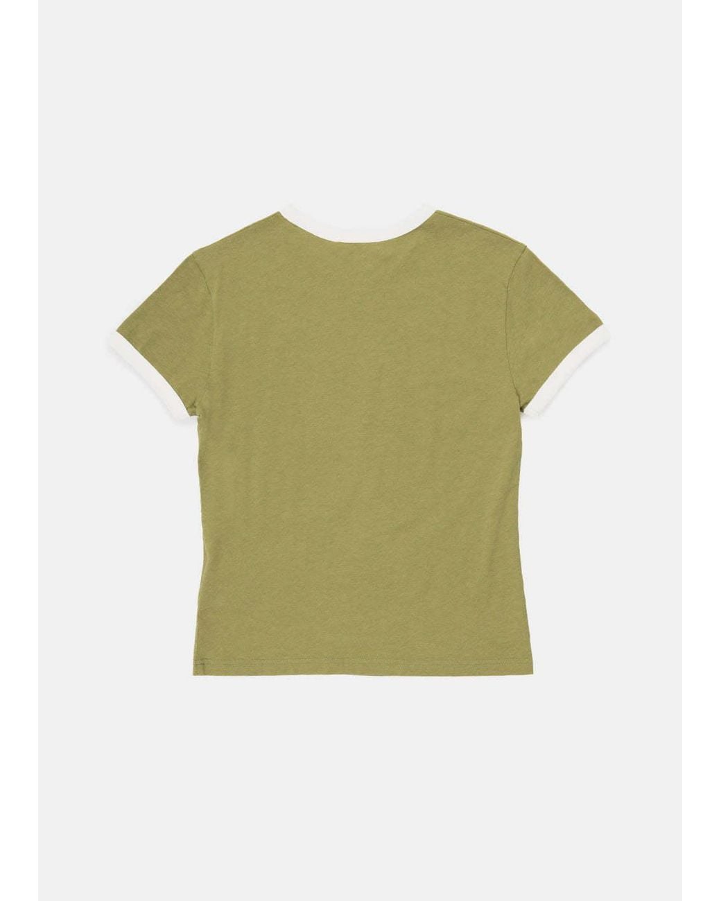 Acne Green Short-Sleeved T-Shirt