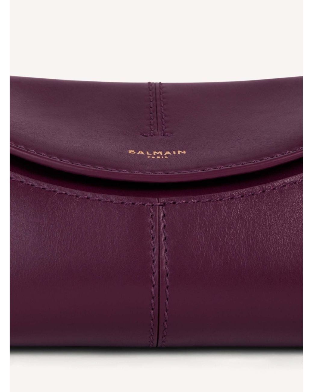 Balmain Purple 64-83 Small Shoulder Bag