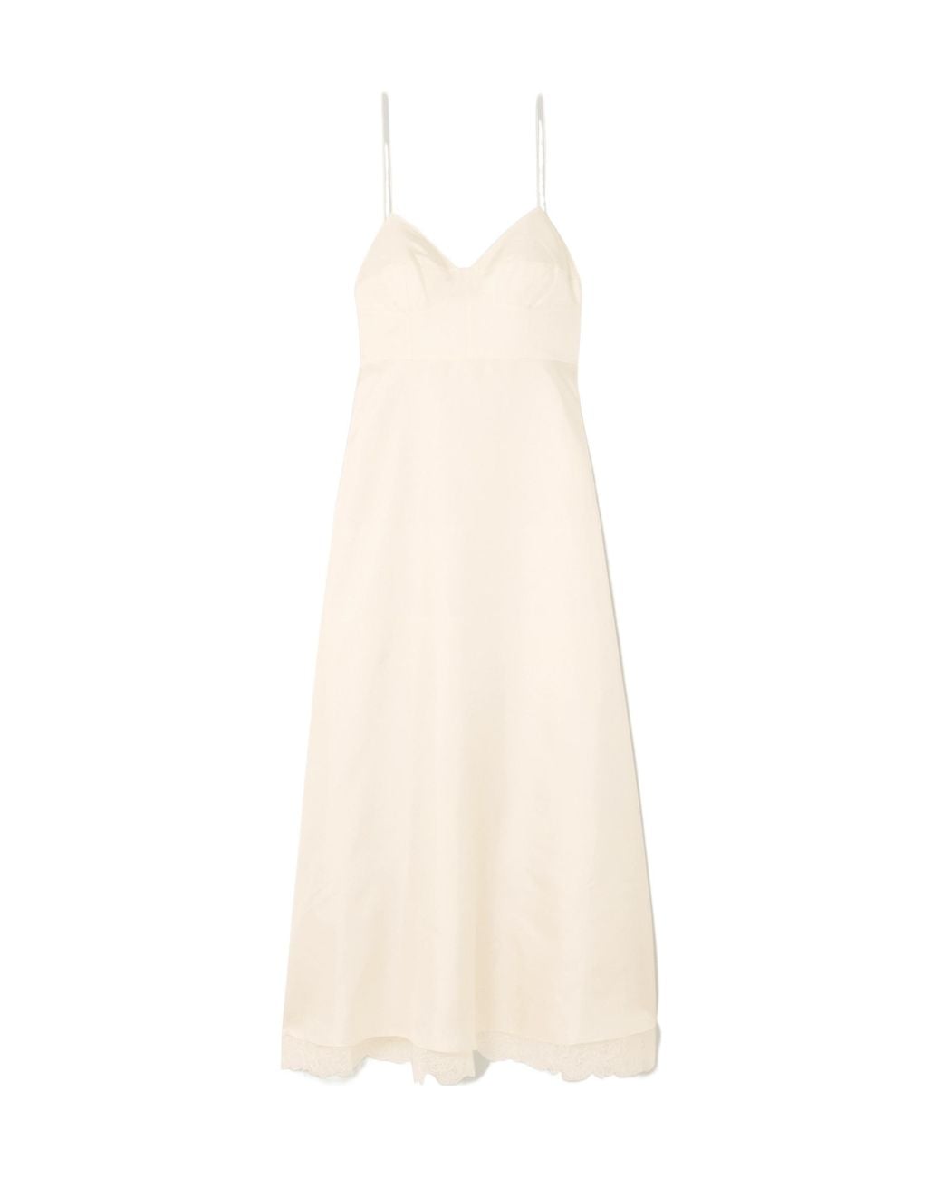 Rohe White Light And Form-Fitting Dress