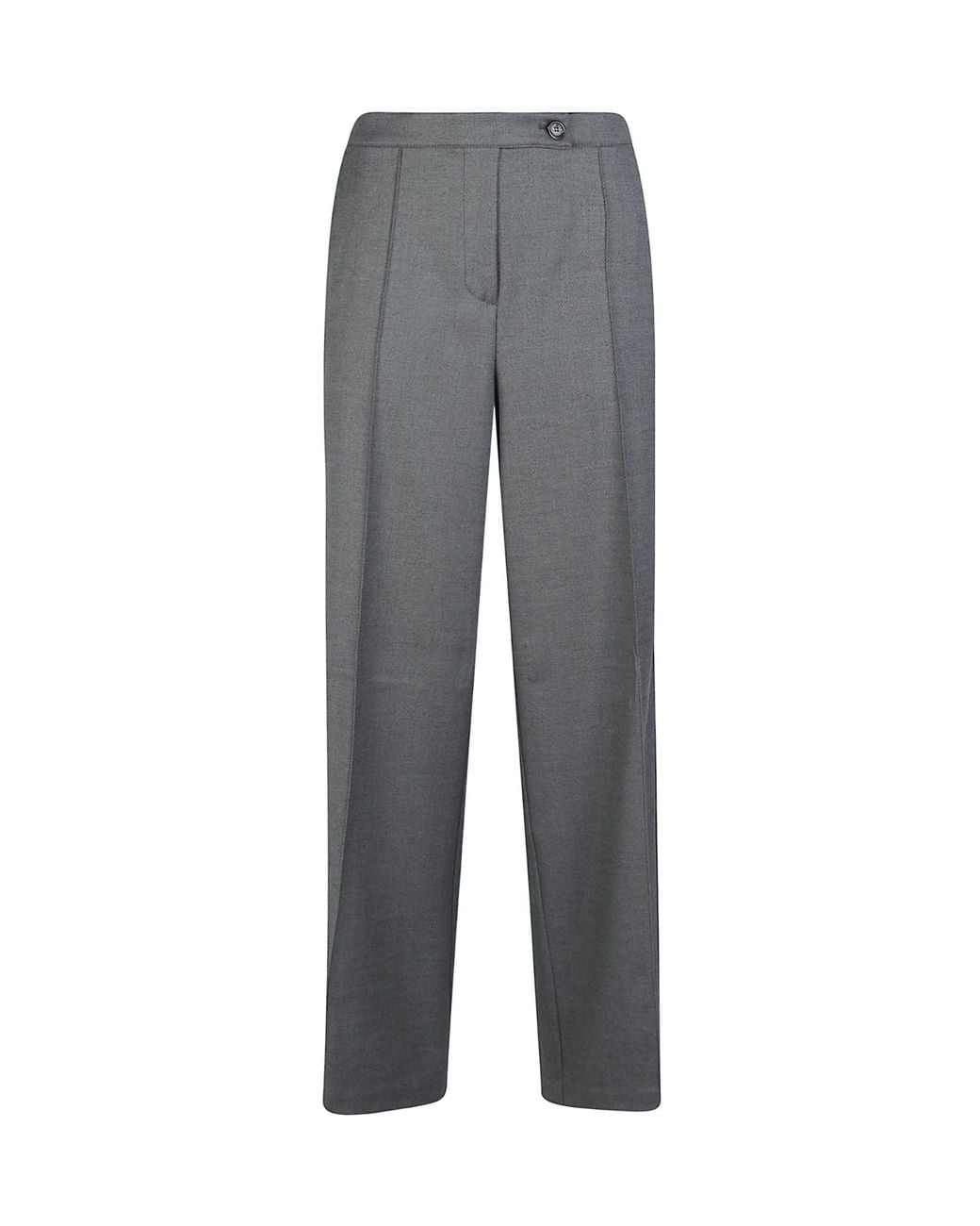 Pinko Gray Straight Leg Pants