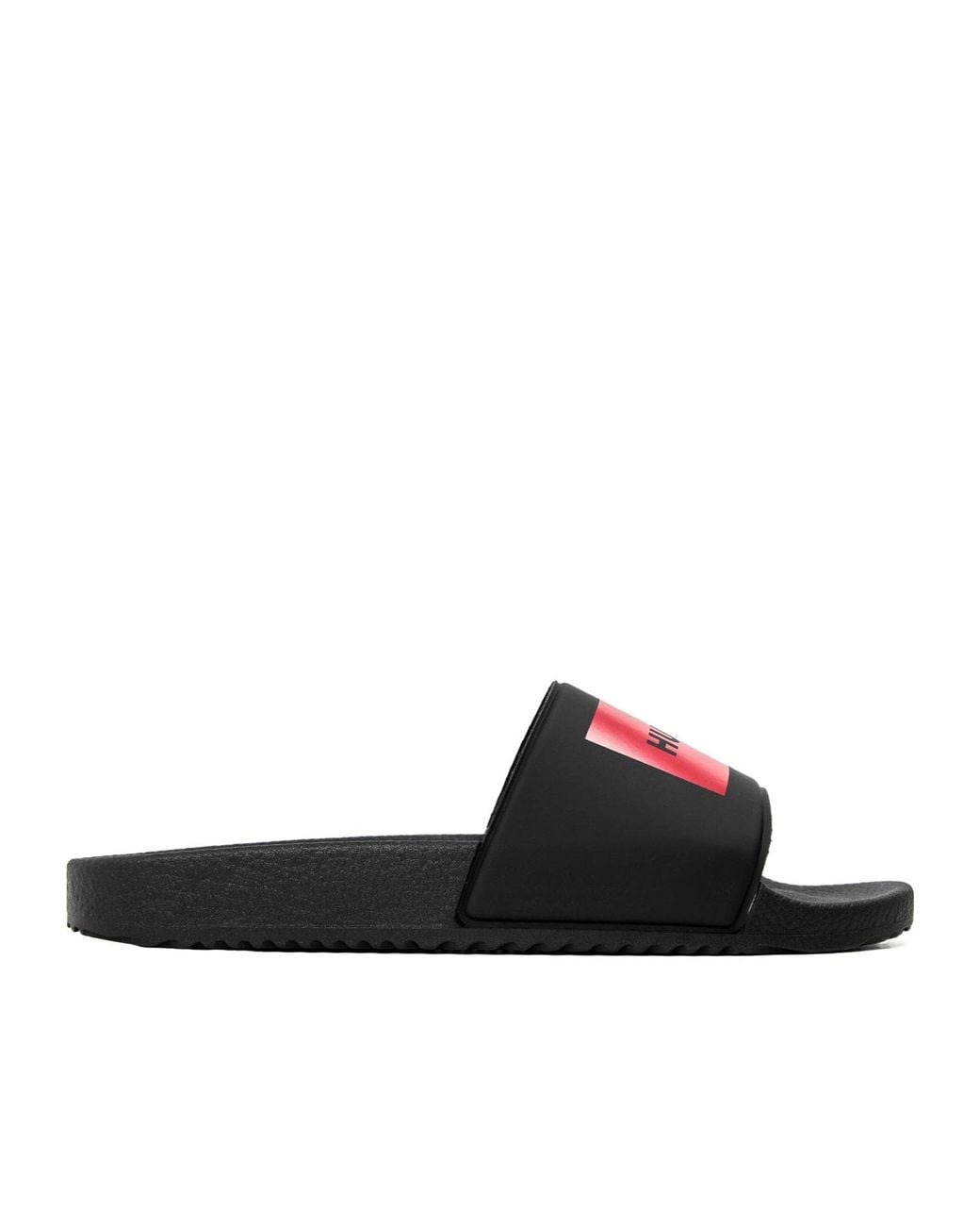 Boss Black Slide Sandals