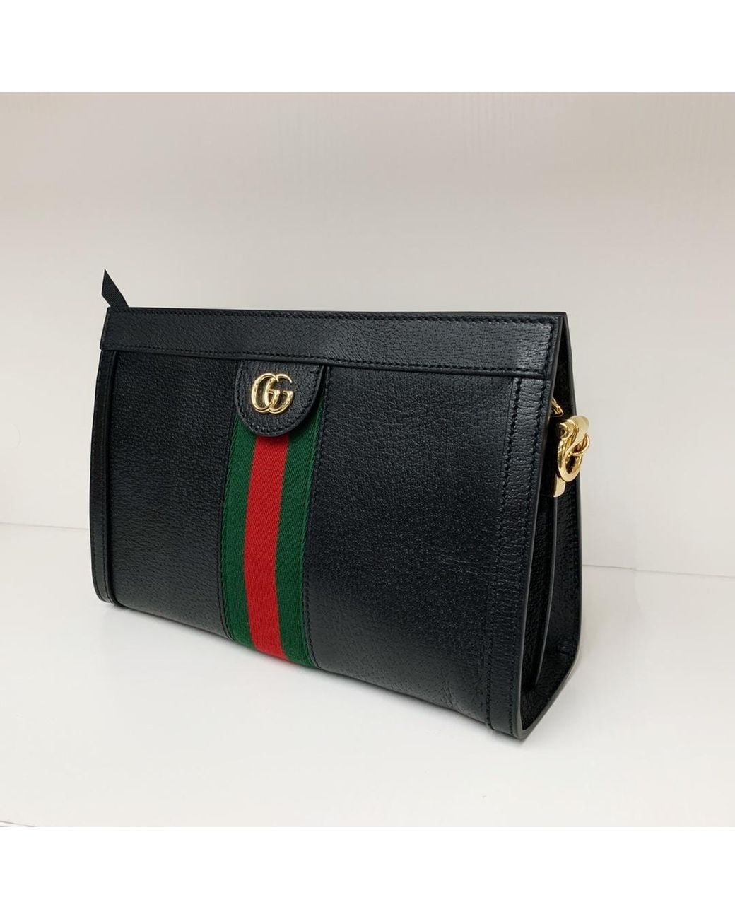 Gucci Black Small Ophidia Gg Shoulder Bag