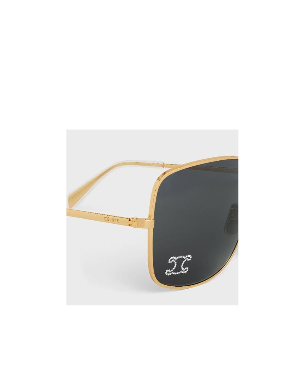 Céline Multicolor Triomphe Rhinestone 01 Sunglasses