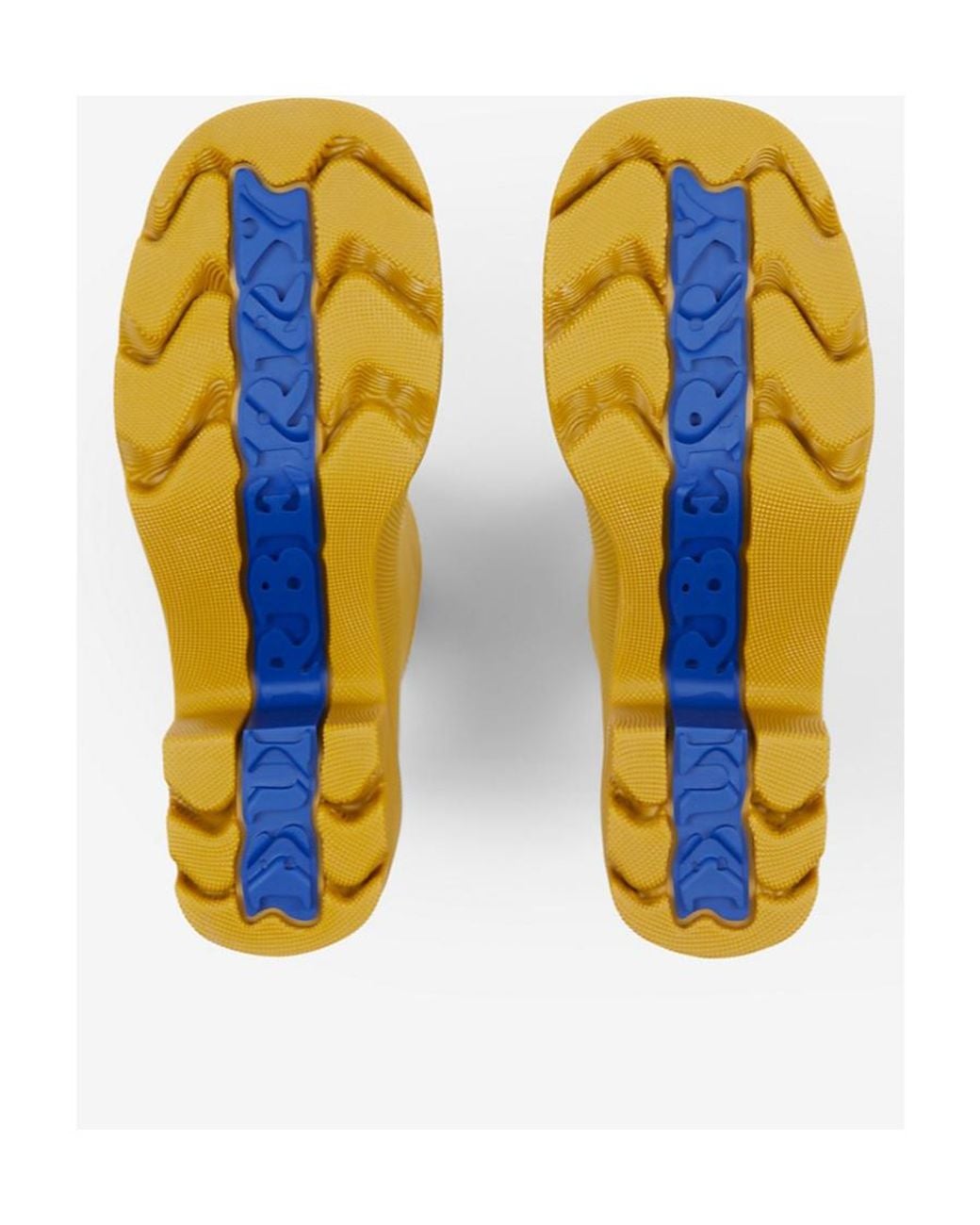 Burberry Yellow Marsh Slip-On Ankle Boots