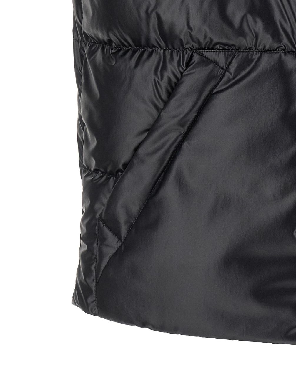 Moncler Blue Vests for men