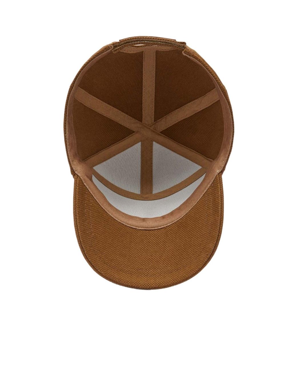 1989 STUDIO Brown Structured Cap for men