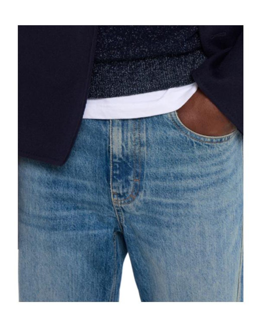 Gucci Blue Slim Fit Denim Jeans for men
