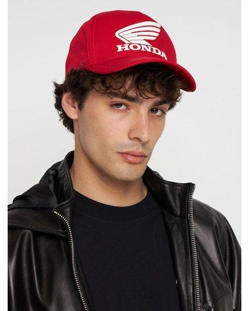 DSquared² Red Logo Printed Baseball Cap for men