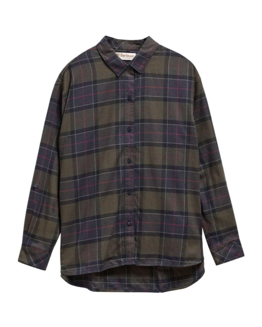 Barbour Gray Elishaw Relaxed Shirt