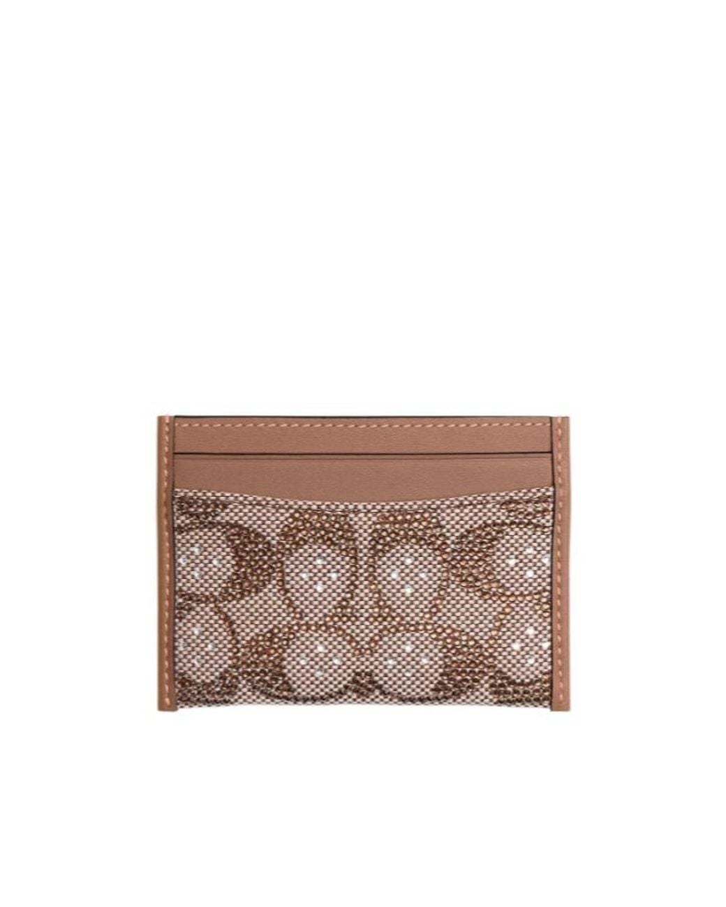 COACH Brown Essential Card Case