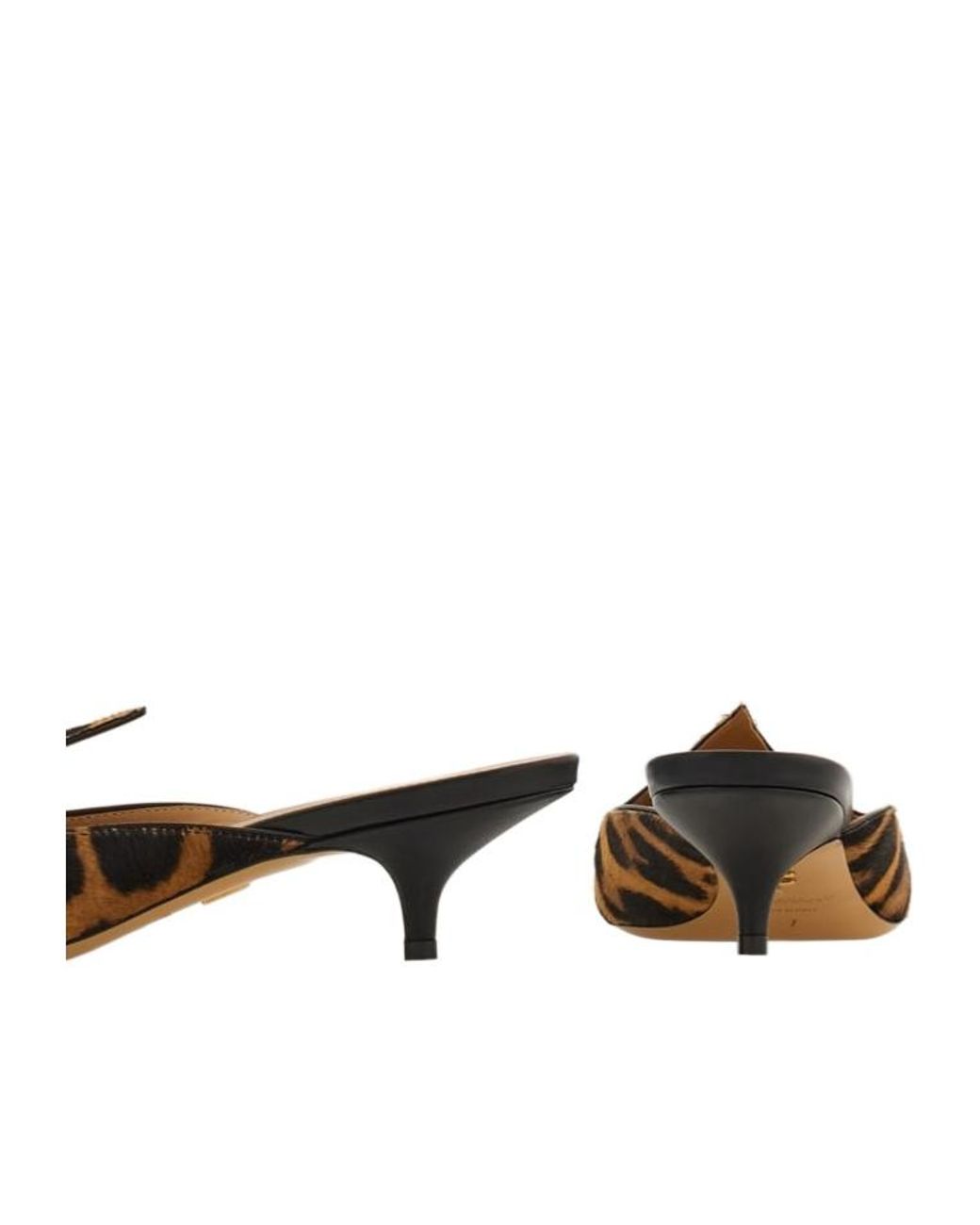 Ferragamo Brown Ferragamo Dorye Pointed-Toe Mules