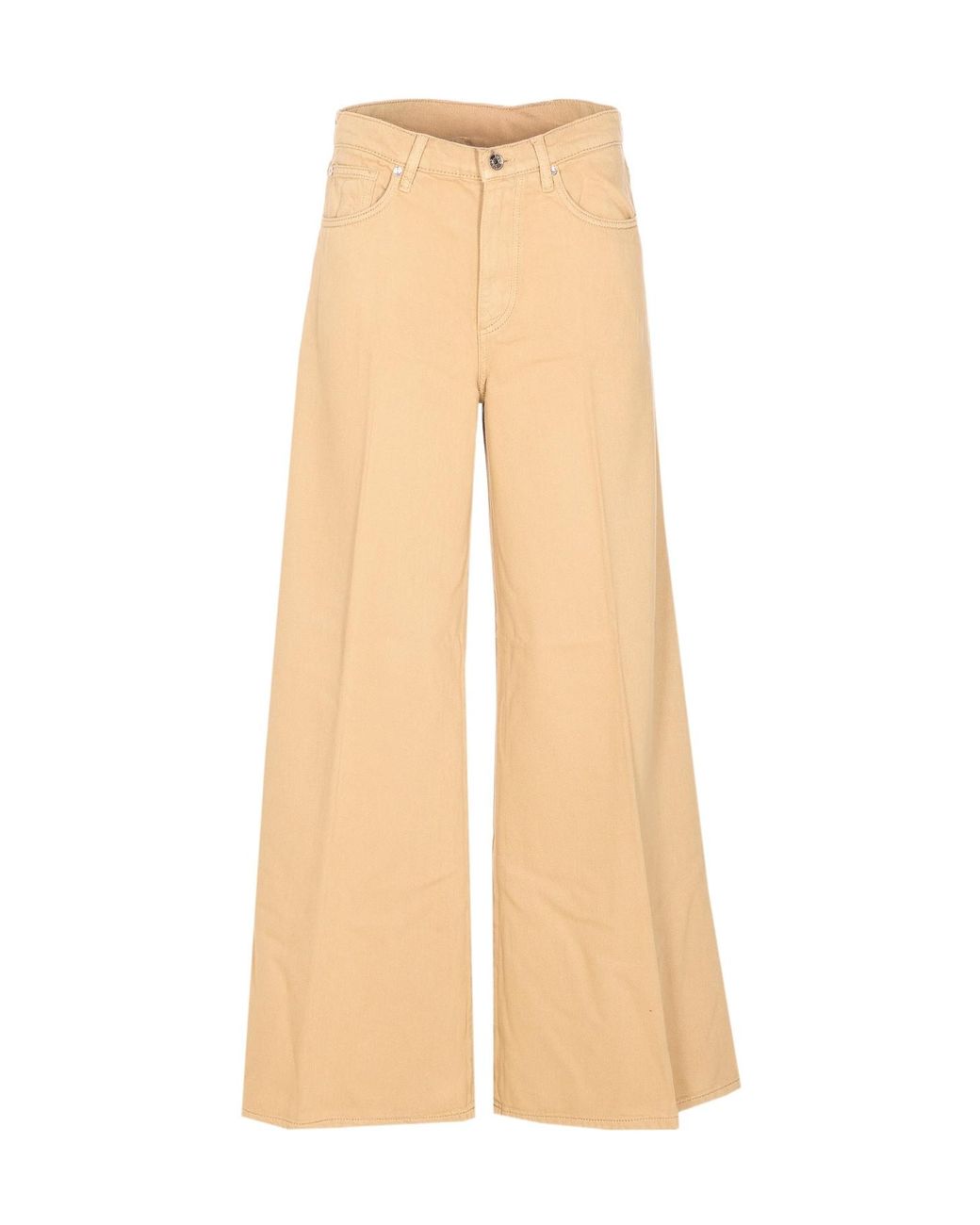 Liu Jo Natural Wide Leg Trousers