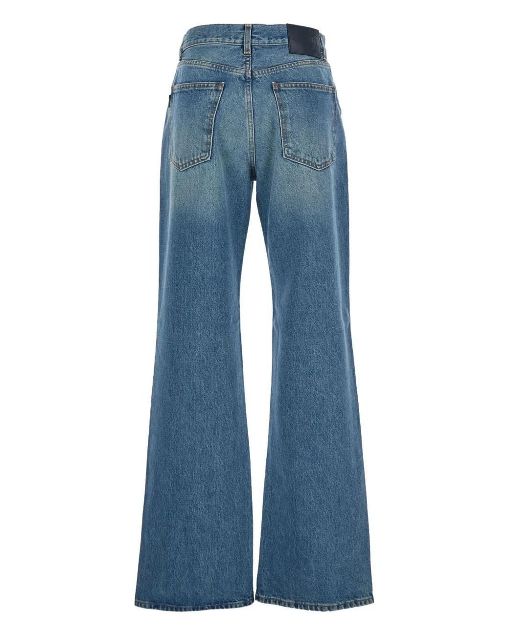 Haikure Blue Logo Jeans