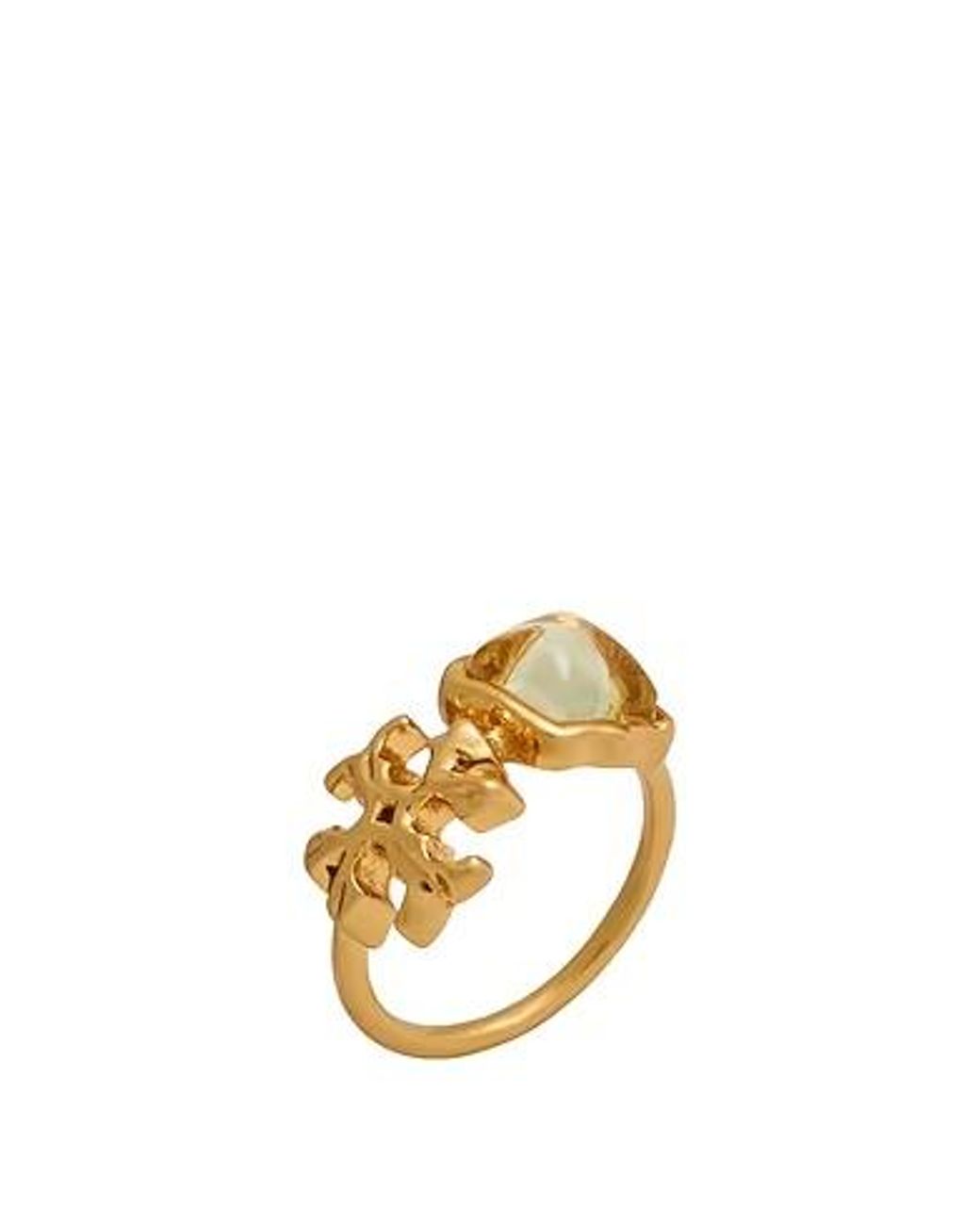 Tory Burch Metallic Metal Ring