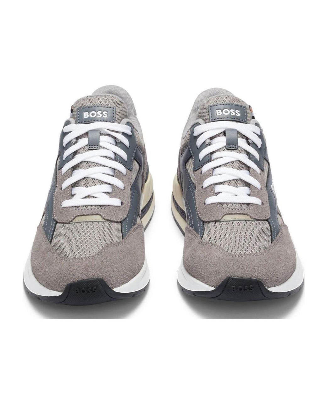 Boss Gray Casual Sneakers for men