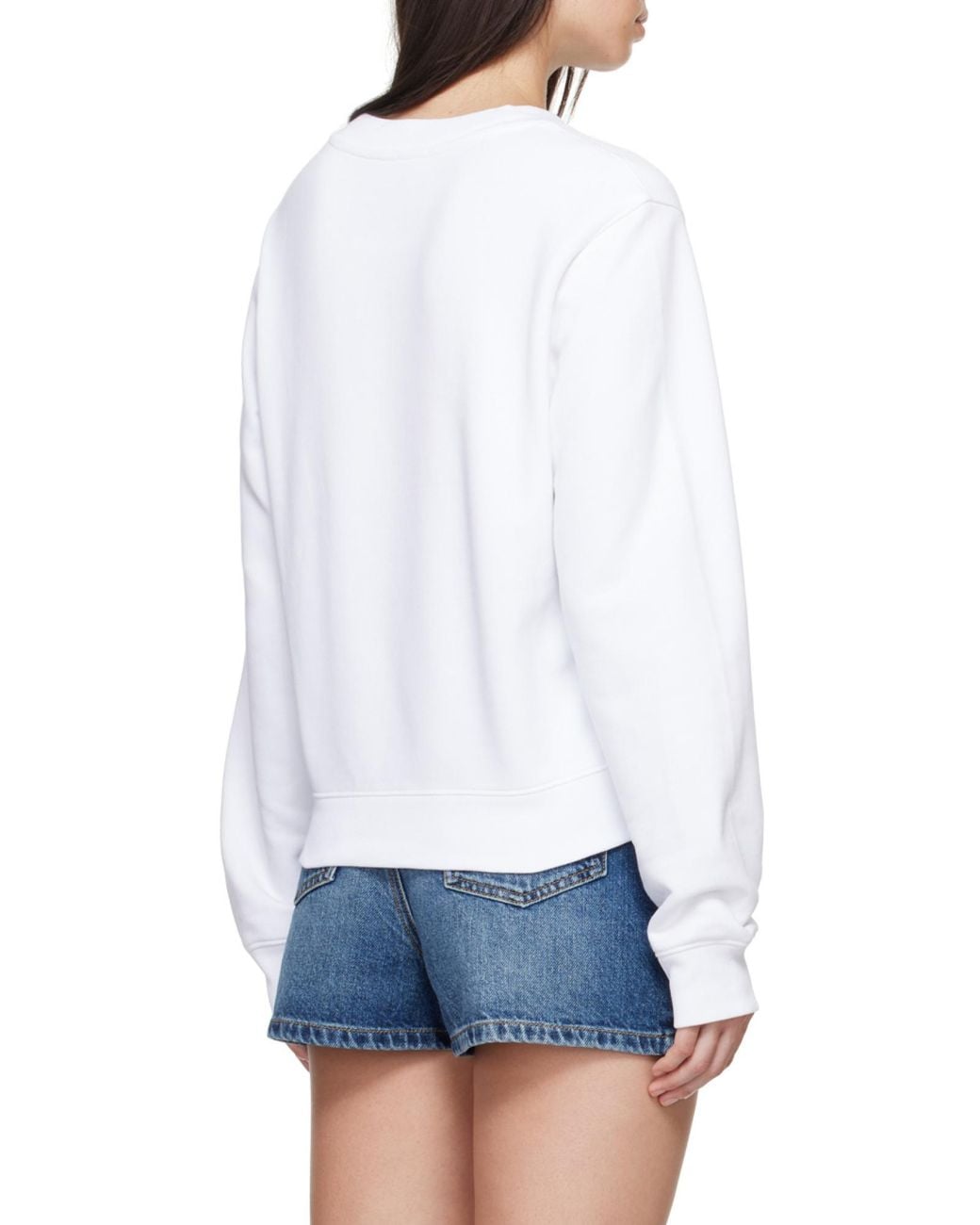Moschino White Teddy Bear-Print Sweatshirt
