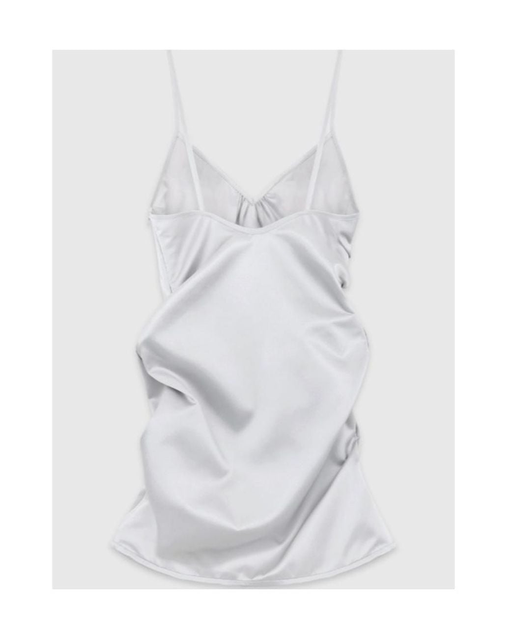 we11done White Logo Halter Skirt