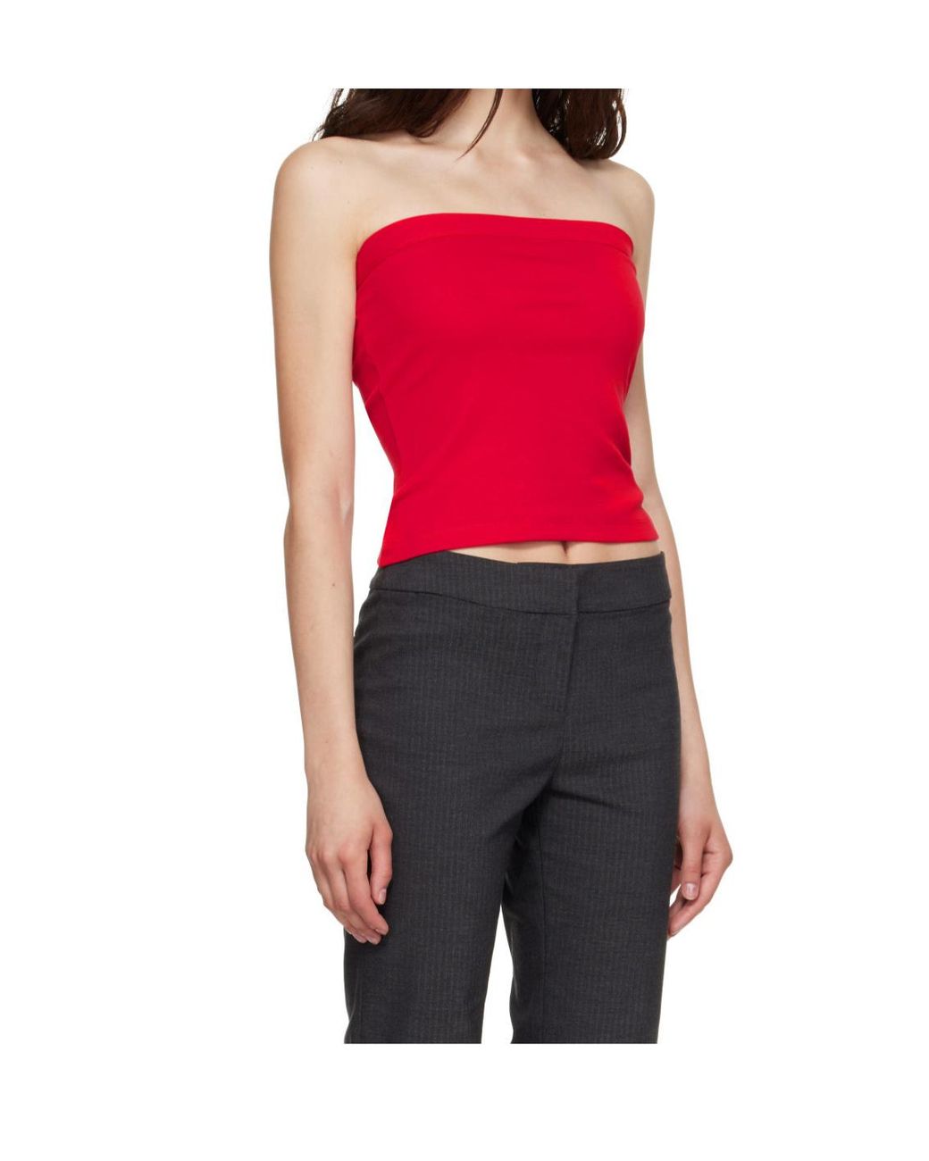 Flore Flore Red Bes Tube Top
